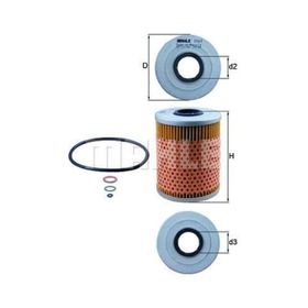 Knecht E34 E36 Yağ Filtresi