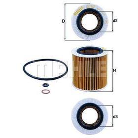 Knecht M54 N52 3.0I Yağ Filtresi