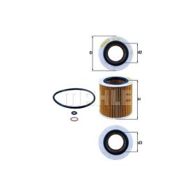 Knecht M54 N52 3.0I Yağ Filtresi