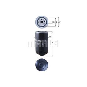 Knecht T4 2.4/2.5TDİ Yağ Filtresi