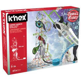 KNEX 51425 Lunar Launch Roller Coaster Hava Pompalı Set
