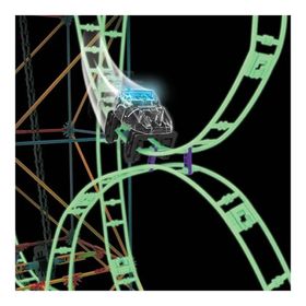 K'Nex KNX/51455 Looping Light-Up Roller Coaster Hız Treni