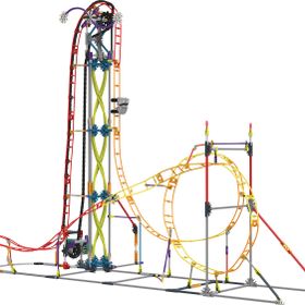 K'Nex Thrill Rides Electric Inferno Motorlu Roller Coaster Model Yapım Seti
