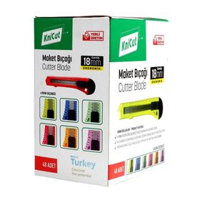 Knicut MB52109 18 mm Geniş Maket Bıçağı