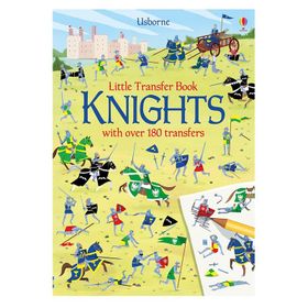 Knights Little Transfer Book-Usborne Publishing