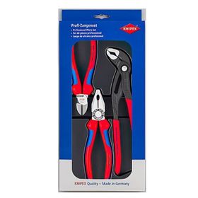 Knipex 00 20 09 V01 Kombine Pense Yan Keski Fort Pense Seti