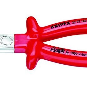 Knipex 22 07 160 VDE Yuvarlak Uçlu Kargaburun