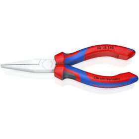 Knipex 30 15 160 mm Uzun Düz Kargaburun