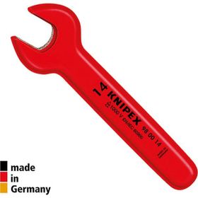 Knipex 7 mm Vde İzoleli Tek Ağız Anahtar