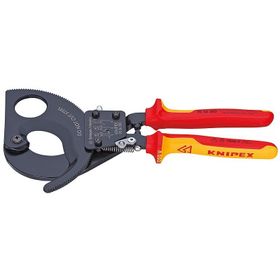 Knipex 95 36 280 mm Cırcır Mekanizmalı Kablo Kesme Makası