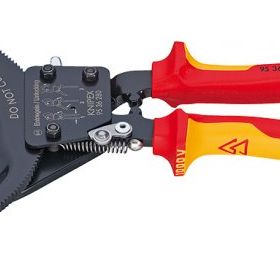 Knipex 95 36 280 mm Cırcır Mekanizmalı Kablo Kesme Makası