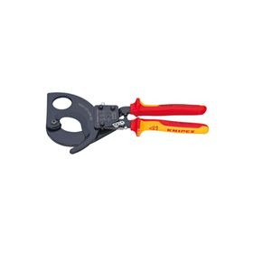 Knipex 95 36 280 mm Cırcır Mekanizmalı Kablo Kesme Makası