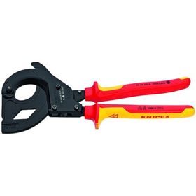 Knipex 9536 315A Cırcır Mekanizmalı Vde Kablo Kesici