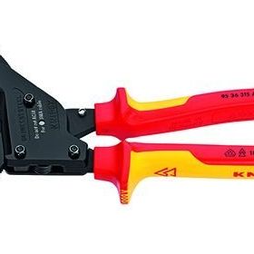 Knipex 9536315A Cırcır Mekanizmalı VDE Kablo Kesme Makası