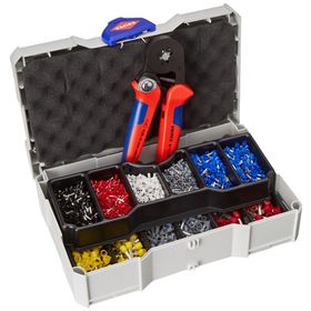 Knipex 97 90 09 Çantalı Pabuç Sıkma Seti