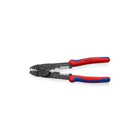 Knipex 9721215B 215 mm Pabuç Sıkma ve Kablo Sıyırma Pensesi