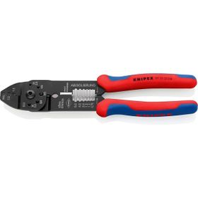Knipex 9721215B 215 mm Pabuç Sıkma ve Kablo Sıyırma Pensesi