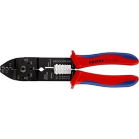 Knipex 9721215B 215 mm Pabuç Sıkma ve Kablo Sıyırma Pensesi