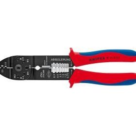 Knipex 9721215B Pabuç Sıkma ve Kablo Sıyırma