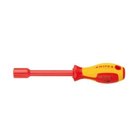 Knipex 98 03 04 4x125 mm VDE İzoleli Lokma Uçlu Tornavida