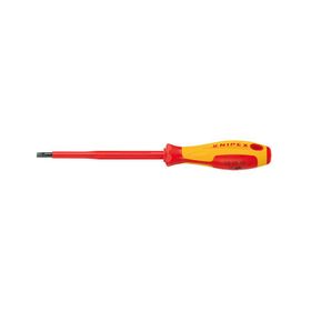 Knipex 98-20-40 İzoleli Düz Ağız Tornavida