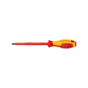 Knipex 98-25-01 PZ1x80 mm İzoleli Pozidriv Tornavida