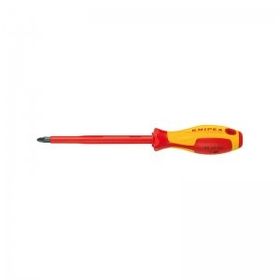 Knipex 98-25-01 PZ1x80 mm İzoleli Pozidriv Tornavida