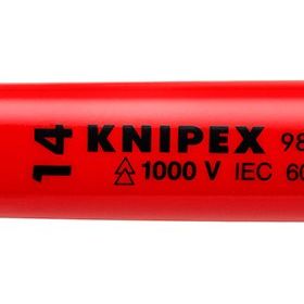 Knipex 98007-16 VDE İzoleli 7-16 inç Tek Ağız Anahtar