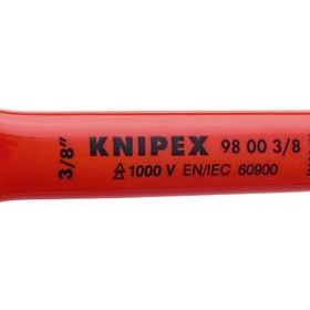 Knipex 98009-16 VDE İzoleli 9-16 inç Tek Ağız Anahtar