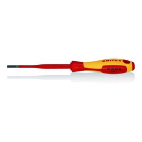 Knipex 982040 4*100 mm Vde İzoleli Düz Uçlu Tornavida