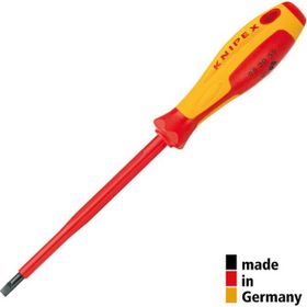 Knipex 982040 4*100 mm Vde İzoleli Düz Uçlu Tornavida