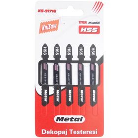 Knisaw KS51718 5'li Dekupaj Testeresi Bıçağı