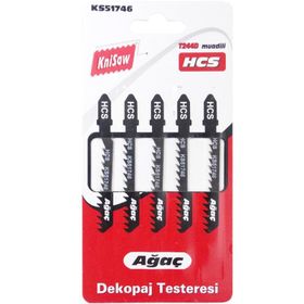 Knisaw KS51746 5'li Dekopaj Testere Bıçağı