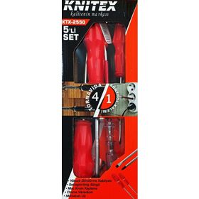 Knitex 5 Parça Tornavida Seti