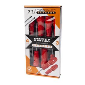 Knitex 7 Parça Tornavida Seti