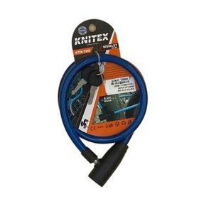 Knitex KTX-100 Mavi Bisiklet Kilidi