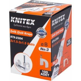 Knitex KTX-2304 No:3 Çivili Kroşe