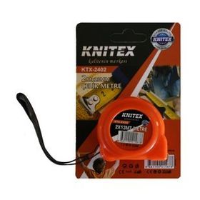 Knitex KTX-2402 2 m 16 mm Şerit Metre