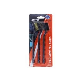 Knitex KTX-2487 3'lü Mini Tel Fırça