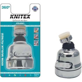 Knitex KTX-2521 Krom Musluk Ucu Filtresi