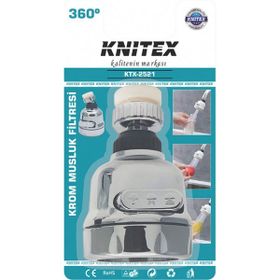 Knitex KTX-2521 Krom Musluk Ucu Filtresi