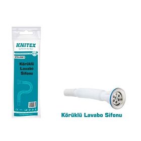 Knitex KTX-2581 Körüklü Lavabo Sifonu