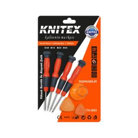 Knitex KTX-993 7 Parça Telefoncu Tornavida Seti