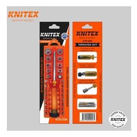 Knitex KTX034 28 Parça Değişken Bits Uçlu Tornavida Seti