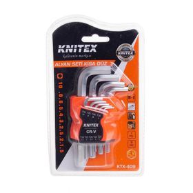 Knitex KTX409 Kısa Düz Alyan Seti