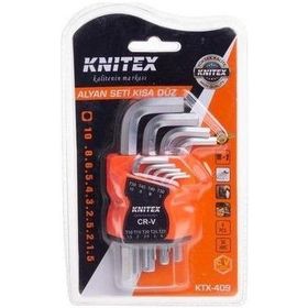 Knitex KTX409 Kısa Düz Alyan Seti