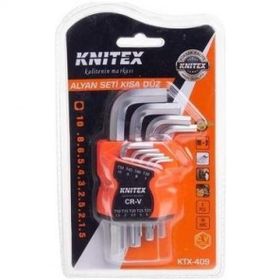 Knitex KTX409 Kısa Düz Alyan Seti