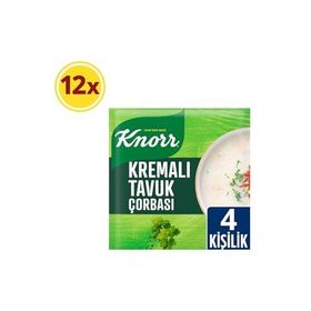 Knorr Kremalı 69 gr Tavuk Çorbası (6 adet)