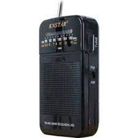 Knstar K-263 Cep Tipi Taşınabilir FM Radyo