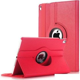 KNY Apple iPad Pro 11 Dönerli Standlı Suni Deri Kırmızı Kılıf
